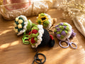 Flower Bouquet Keychain, corporate gift by Veloura Gifting