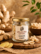 Ginger Chips, Veloura Gifting gourmet jar