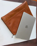 Leather 13-inch Laptop Sleeve, corporate gift by Veloura Gifting