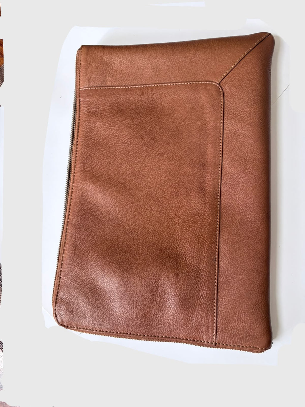 Leather 13-inch Laptop Sleeve, corporate gift by Veloura Gifting