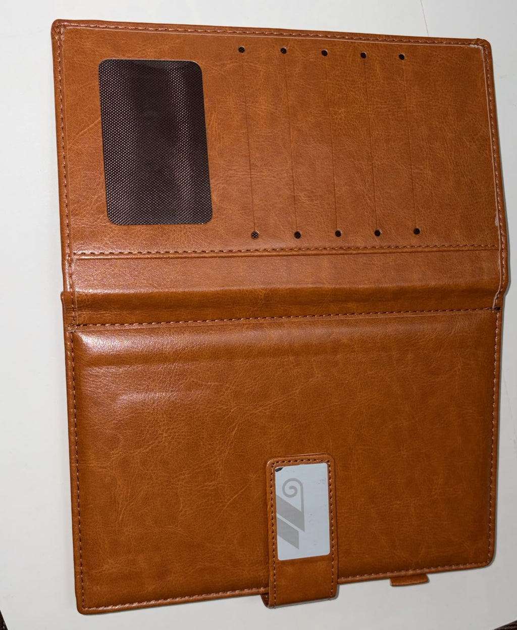 Leather Journal with Card and Pen Holder, corporate gift by Veloura Gifting