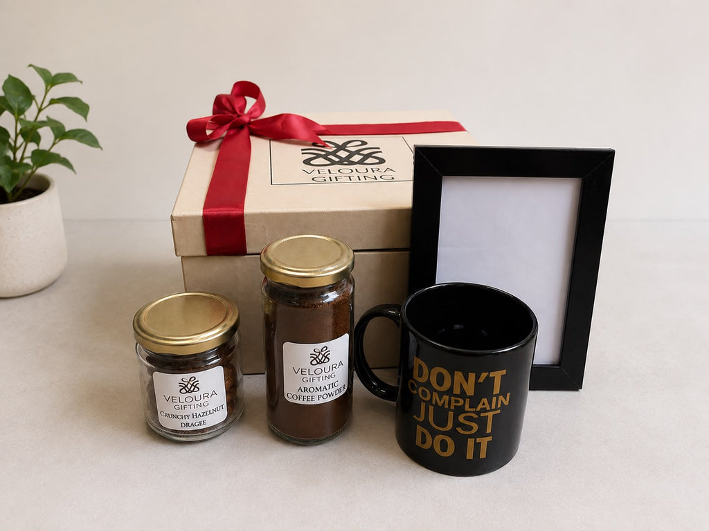 The Motivation Brew Hamper, corporate gift by Veloura Gifting