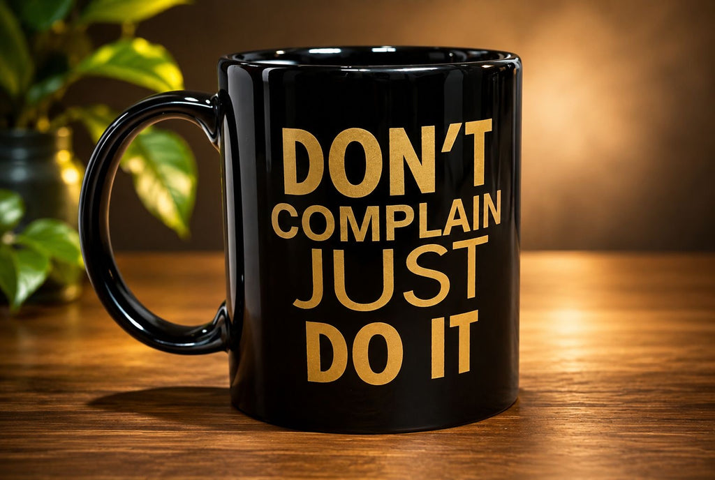 Motivational quotes mug