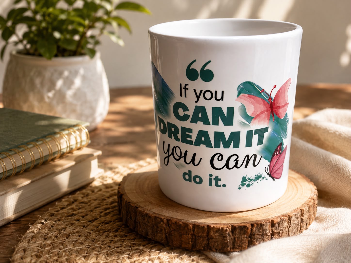 Motivational Mug, corporate gift by Veloura Gifting