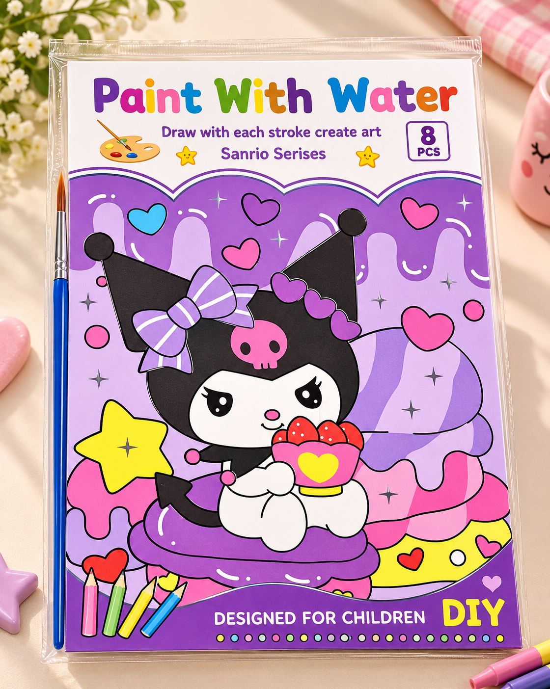 Paint With Water Book — corporate gift by Veloura Gifting