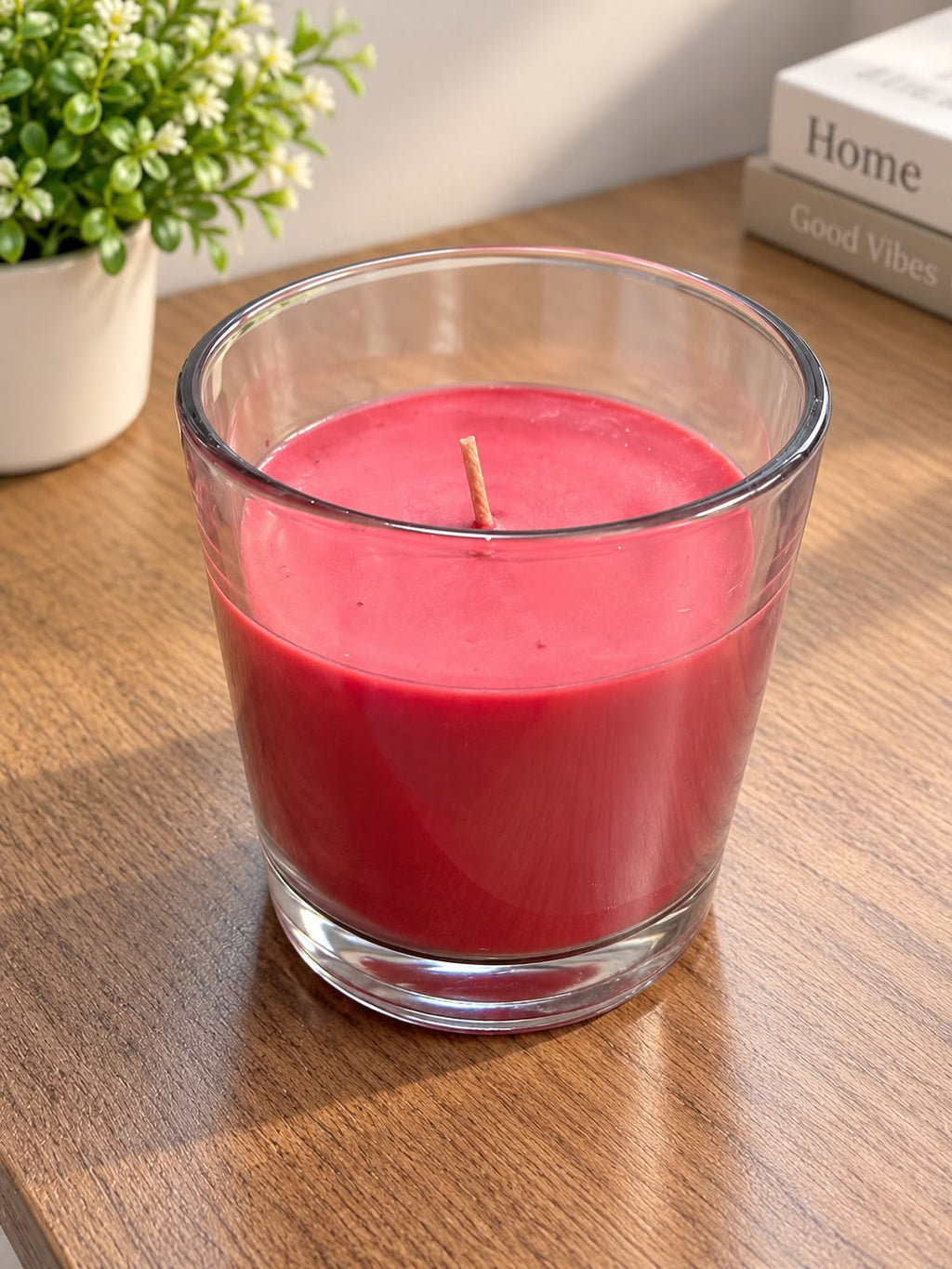 Rose essence scented candle | Veloura Gifting